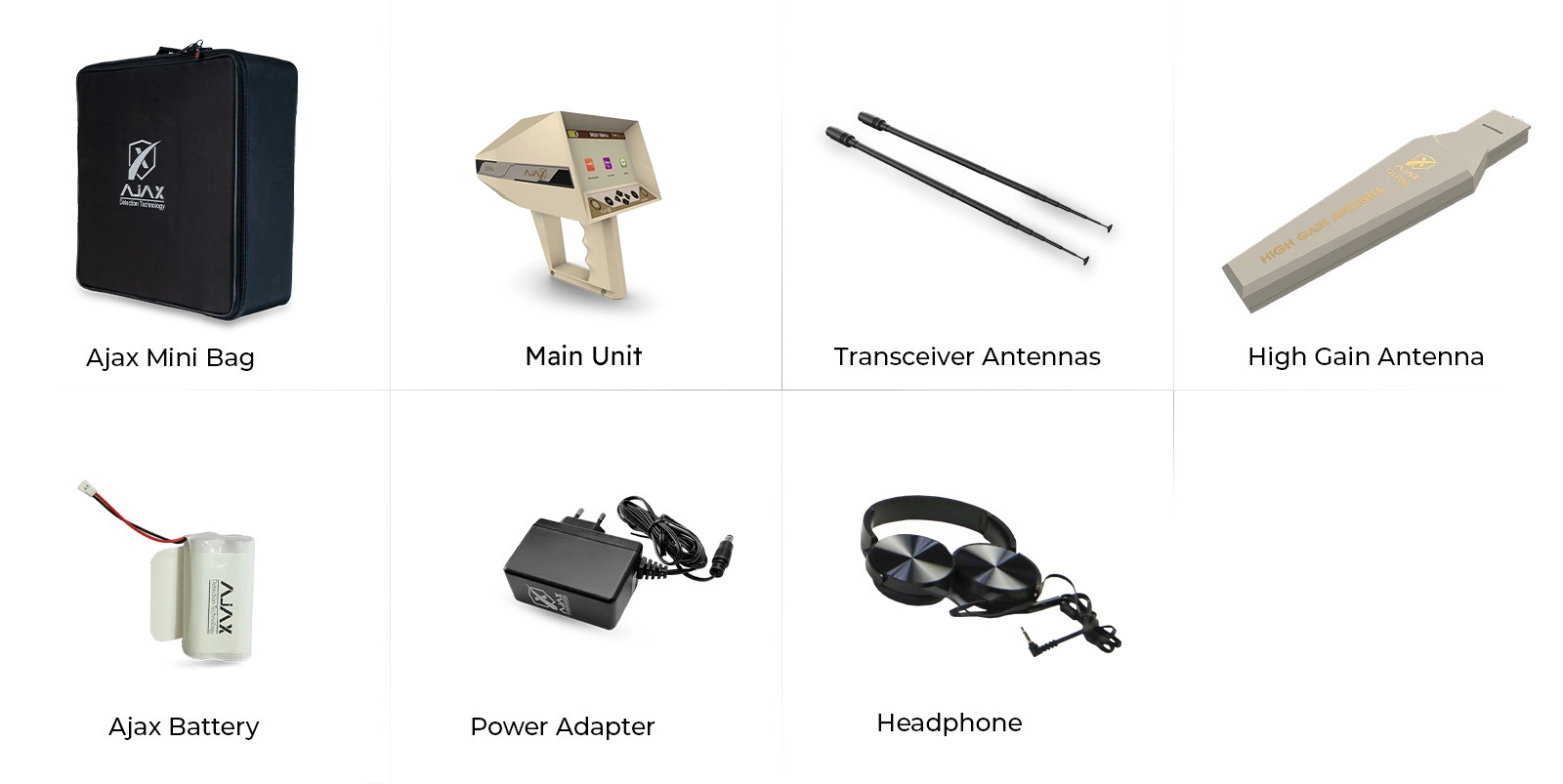 اكسسوارات الفا ديتكتور Alpha Detector Accessories