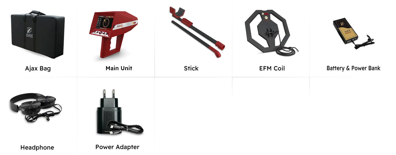 اكسسوارات اريس ديتكتور Ares Detector Accessories