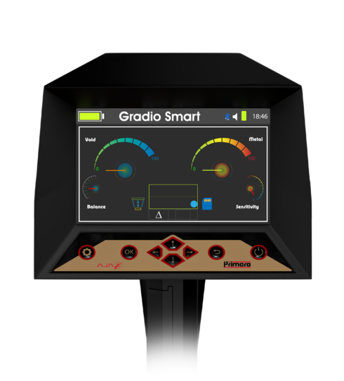 اجاكس بريميرو افضل جهاز كشف الذهب في العالم مزود 9 انظمة بحث للكشف عن المعادن Ajax primero