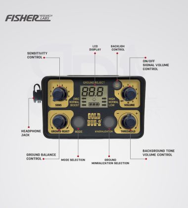 فيشر جولد بق2 - Fisher Gold Bug2