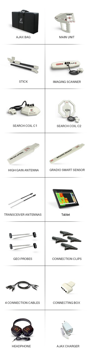 اكسسوارات بريميرو ام دي 15 ديتكتور Primero MD15 Detector Accessories