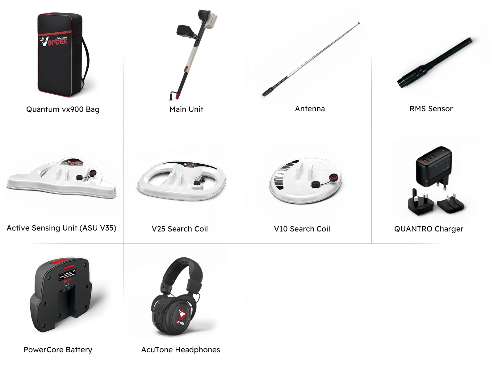اكسسوارات كوانتوم في اكس 900 Quantum VX900 Accessories